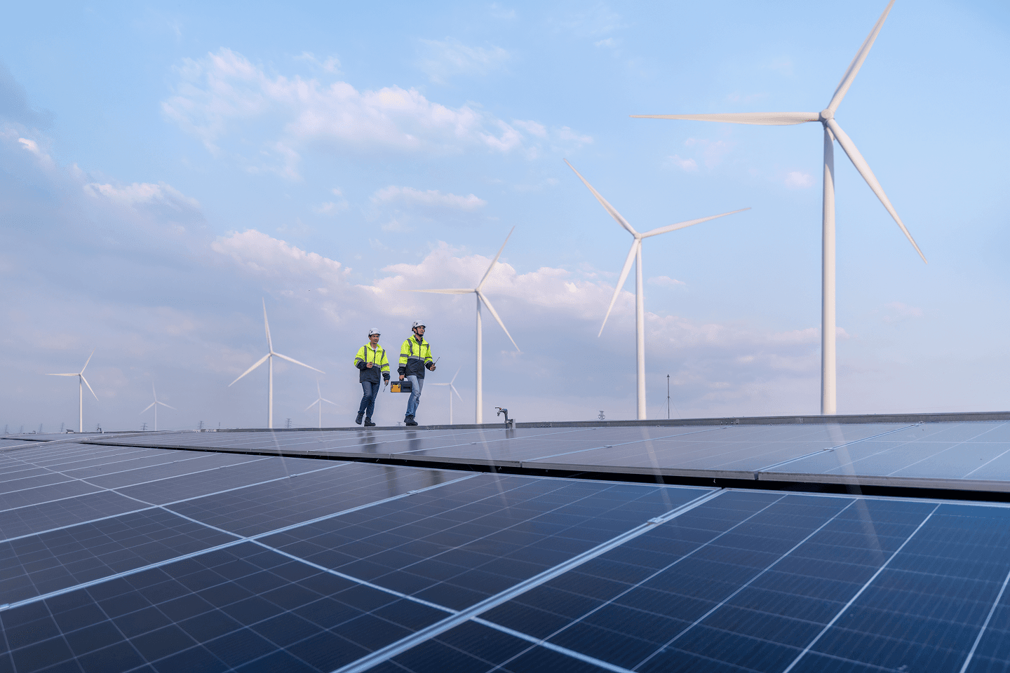 Zero-carbon energy future.